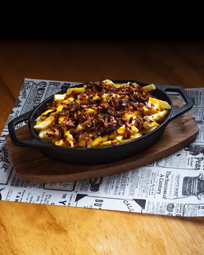 Papas cheddar